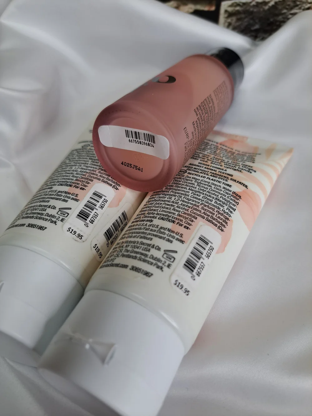 Victoria's Secret Coconut Milk & Rose Intimate Cream to Powder & Deodrant Set 3